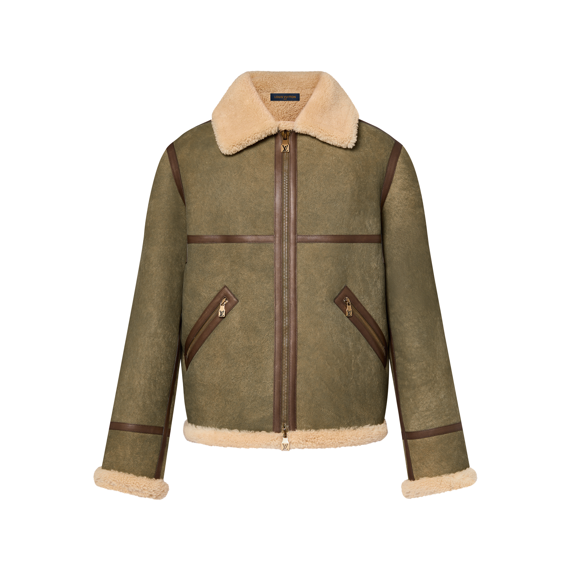 Jaqueta Bomber com Shearling - High-End Ready-to-Wear | LOUIS